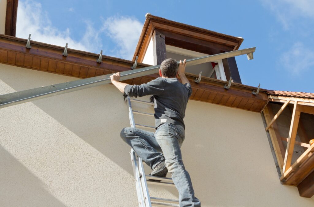 J&D Gutters offers affordable repairs, fixing everything from leaky seams to fallen downspouts. Get gutters realigned, reattached, and sealed efficiently, saving you from a costly full replacement. Call now for a free quote!