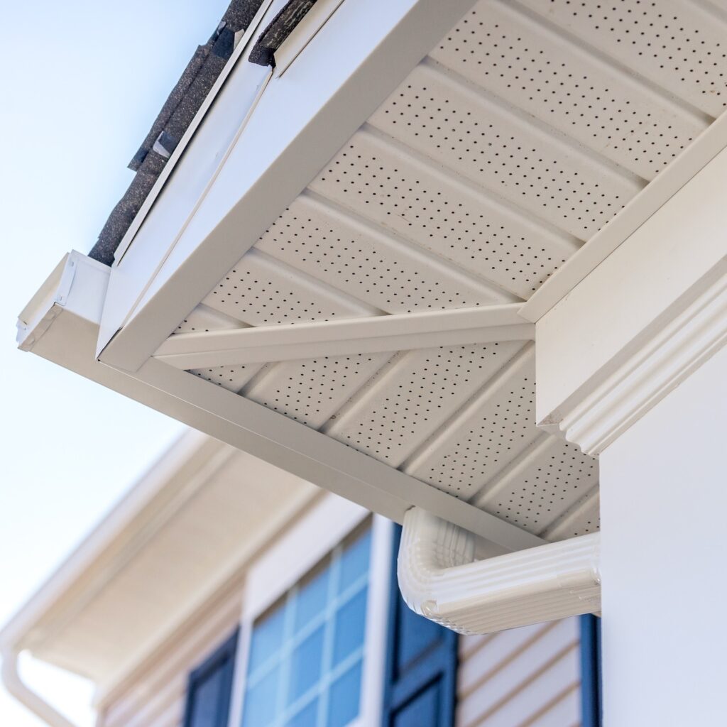 J&D Gutters offers a variety of soffit and fascia options to match your home's style, improve energy efficiency, and protect your roof from water damage.